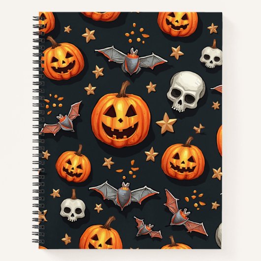 Halloween Fest Notizblock (Vorderseite)