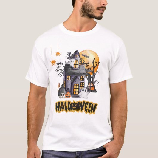 Halloween-Fest T-Shirt (Vorderseite)