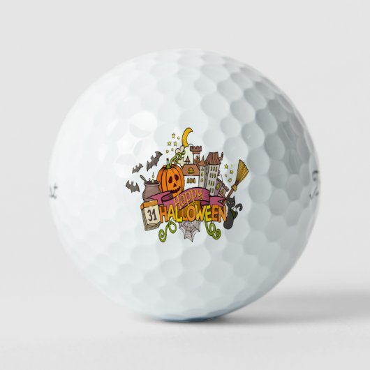Halloween Festival Golfball (Vorderseite)