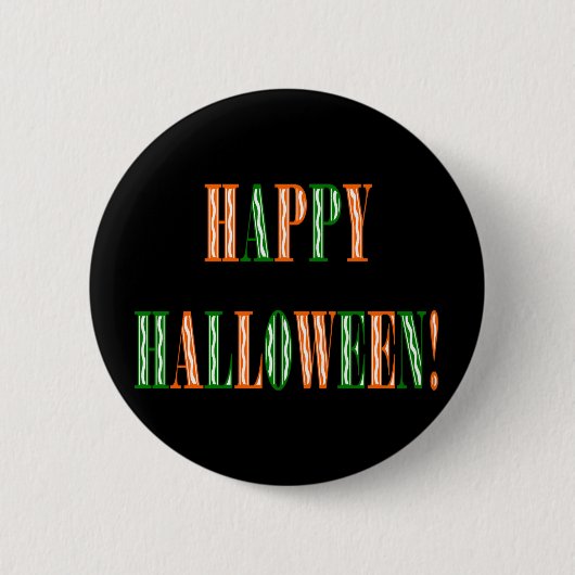 Halloween Festival Text Button (Vorderseite)