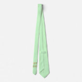 Halloween Festival Text Krawatte (Rückseite)