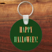 Halloween Festival Text Schlüsselanhänger (Vorderseite)