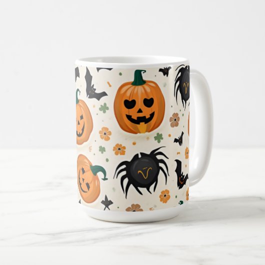 Halloween Festivals-Tasse Kaffeetasse (VorderseiteRechts)