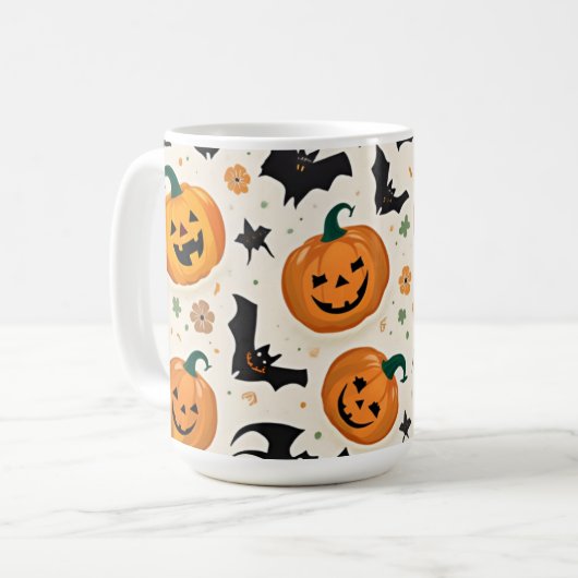 Halloween Festivals-Tasse Kaffeetasse (Vorderseite Links)