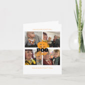 Halloween Festive Faltekarte (Vorderseite)