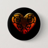 Halloween Filigree Button (Vorderseite)