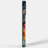 Halloween Finnischer Lappund mit Pumpkins Beängsti Case-Mate iPhone Hülle (Rückseite / Rechts)