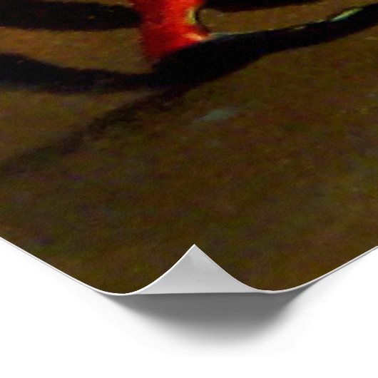 Halloween Firecracker Poster (Ecke)