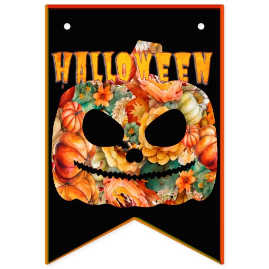 Halloween flags hanging for october night party wimpelkette (Zweite Fahne)