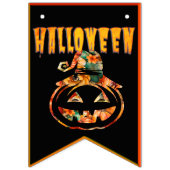Halloween flags hanging for october night party wimpelkette (Erste Fahne)