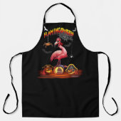 HALLOWEEN FLAMINGOWEEN PIRATE SCHÜRZE (Vorderseite)