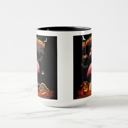 HALLOWEEN FLAMINGOWEEN PIRATE TASSE (Zentrum)