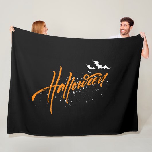 Halloween-Flanell-Decke Fleecedecke (Beispiel)