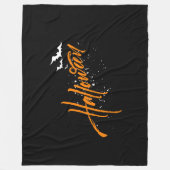 Halloween-Flanell-Decke Fleecedecke (Vorderseite)
