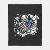 Halloween-Flanelldecke Fleecedecke (Vorderseite)