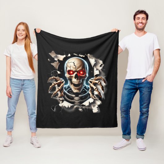 Halloween-Flanelldecke Fleecedecke (Beispiel)