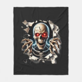 Halloween-Flanelldecke Fleecedecke (Vorderseite)