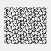 Halloween-Flanelldecke Fleecedecke (Vorderseite (Horizontal))