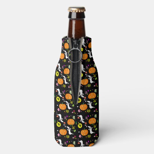 Halloween Flaschenkühler (Flasche Rückseite)
