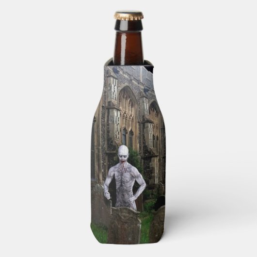 Halloween Flaschenkühler (Flaschenvorderseite)