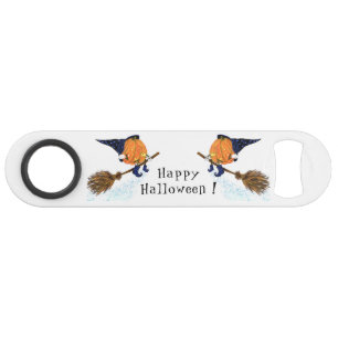 Halloween Flaschenöffner Hexenkürbis