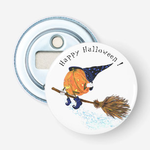 Halloween Flaschenöffner Hexenkürbis