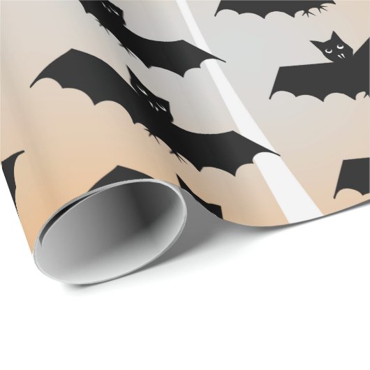 Halloween-Flechtmuster Geschenkpapier (Rolleneckpunkt)