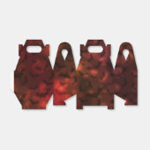 Halloween-Flechtmuster Geschenkschachtel (Ungefaltet)