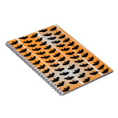 Halloween-Flechtmuster Notizblock (Rechte Seite)