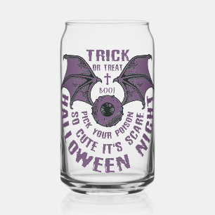 Halloween-Fledermaus-Augen-Glas – Gruseliger Trick Dosenglas