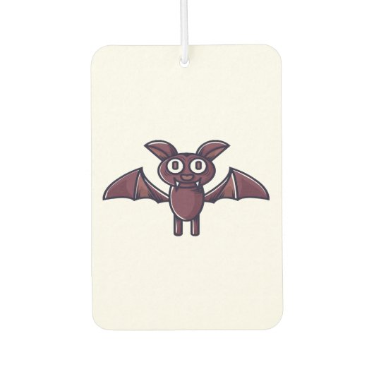 Halloween-Fledermaus Autolufterfrischer (Vorderseite)