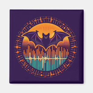 Halloween-Fledermaus-Echos-Ultraschall- Magnet