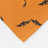 Halloween/Fledermaus-Plüschdecke Fleecedecke (Ecke)