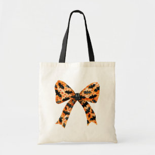 Halloween-Fledermaus-Schleife Gruseliger Herbst Go Tragetasche