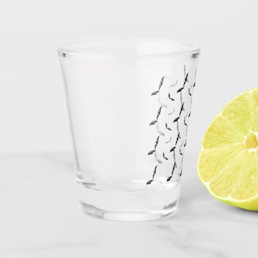 Halloween/Fledermaus Schnapsglas (Links)