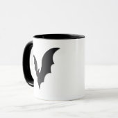Halloween-Fledermaus Tasse (Vorderseite Links)