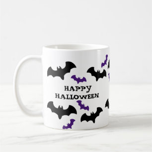 Halloween Fledermausdruck Kaffeetasse