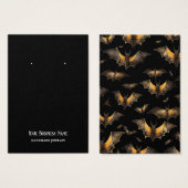 Halloween-Fledermäuse-Erd-Anzeigetafel (Vorne & Hinten)