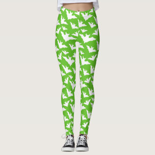 Halloween-Fledermäuse grün, coole Leckerbissen Leggings