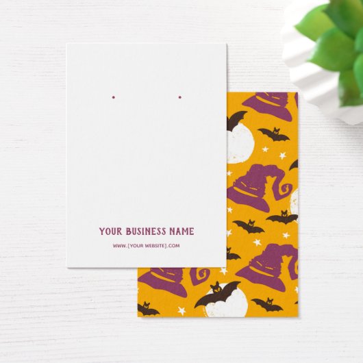 Halloween-Fledermäuse-Hexenhasser-Anzeigetafel (Schreibtisch)