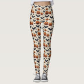 Halloween-Fledermäuse Leggings (Vorderseite)