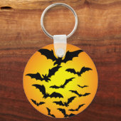Halloween-Fledermäuse - Schlüsselanhänger (Vorderseite)
