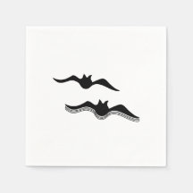 Halloween-Fledermäuse, schwarz