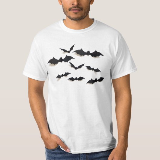 Halloween-Fledermäuse T-Shirt (Vorderseite)