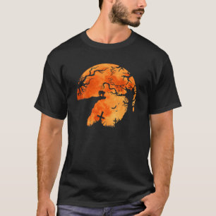Halloween Fledermäuse und Schwarze Katzen Witchs R T-Shirt