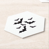 Halloween-Fledermäuse Untersetzer (angewinkelt)
