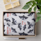 Halloween-Fledermausgewebe Seidenpapier (Geschenk)