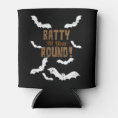 Halloween-Fledermauskostüm Dosenkühler (Vorderseite)