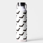 Halloween, Fledermausmuster, Süßes oder Saures, Bu Trinkflasche (Vorne)