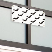 Halloween, Fledermausmuster, Trick oder Trete, Boo Banner (Äußeres Gebäude)